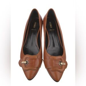 Fendi - leather ballet flats - size 40
